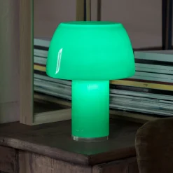 Lorosae Portable Glass Table Lamp