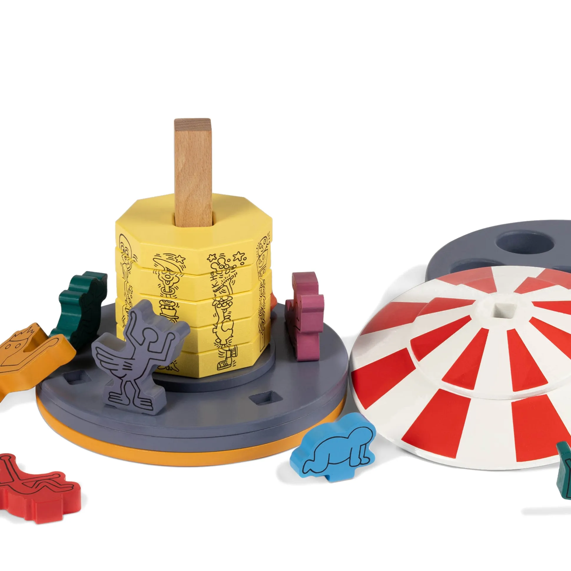 Luna Luna Keith Haring Carousel Toy