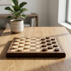 Magnetic Folding Chess & Checkers Set
