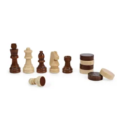 Magnetic Folding Chess & Checkers Set