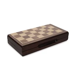 Magnetic Folding Chess & Checkers Set