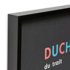 Marcel Duchamp du trait Framed Poster