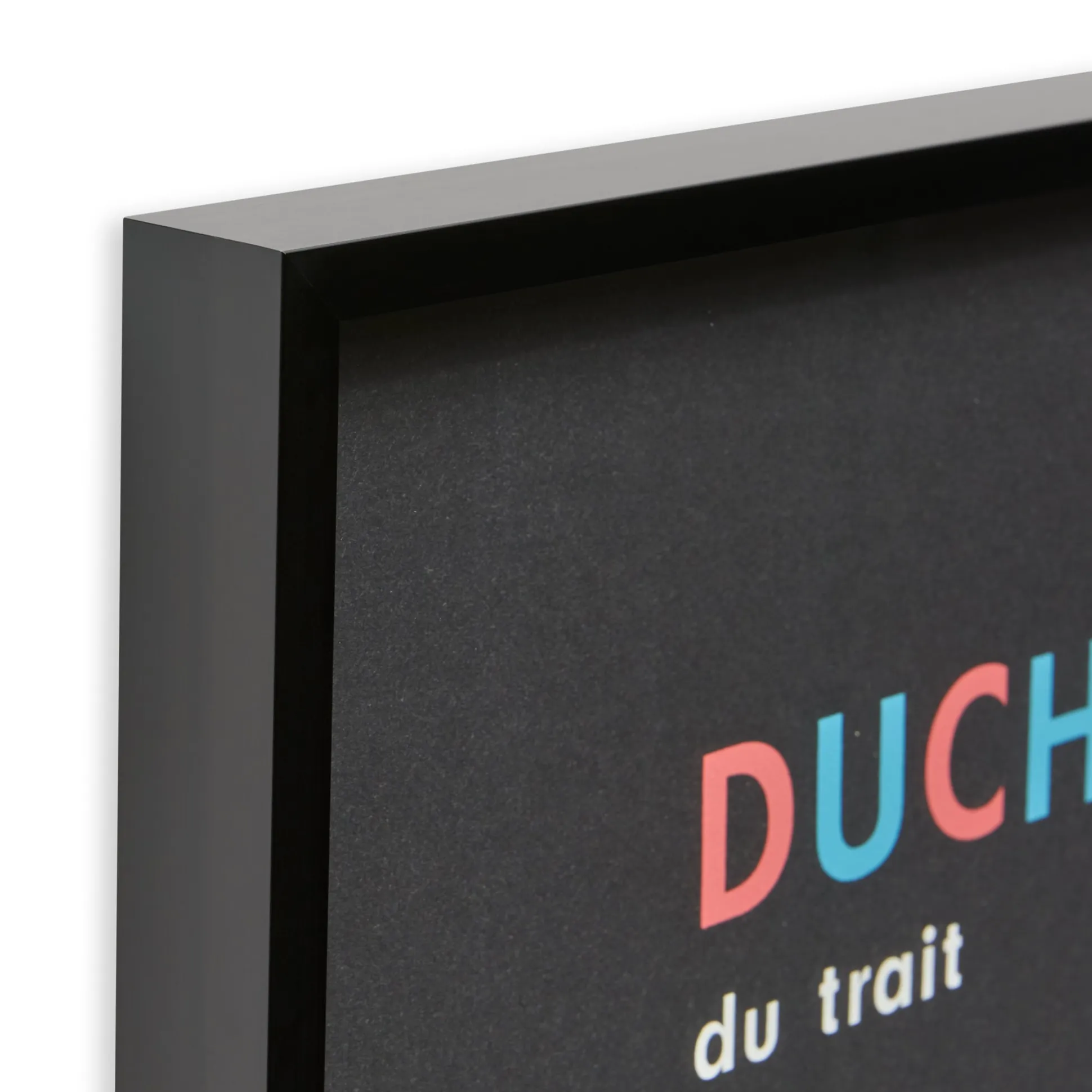 Marcel Duchamp du trait Framed Poster