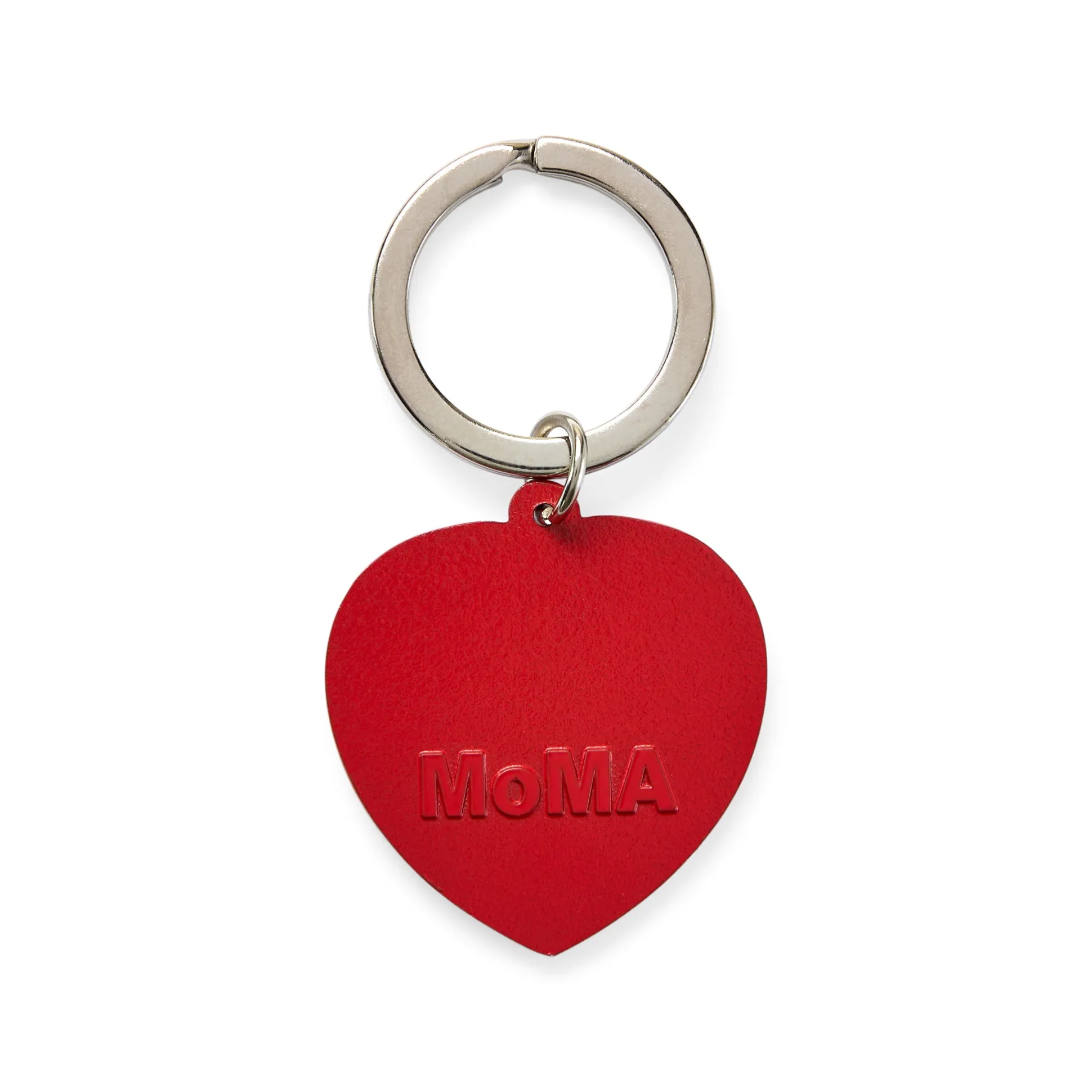 Marcel Duchamp Fluttering Hearts Enamel Keychain