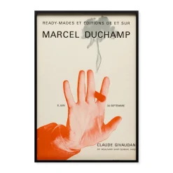 Marcel Duchamp Ready-Mades et Éditions de et sur Marcel Duchamp Framed Poster