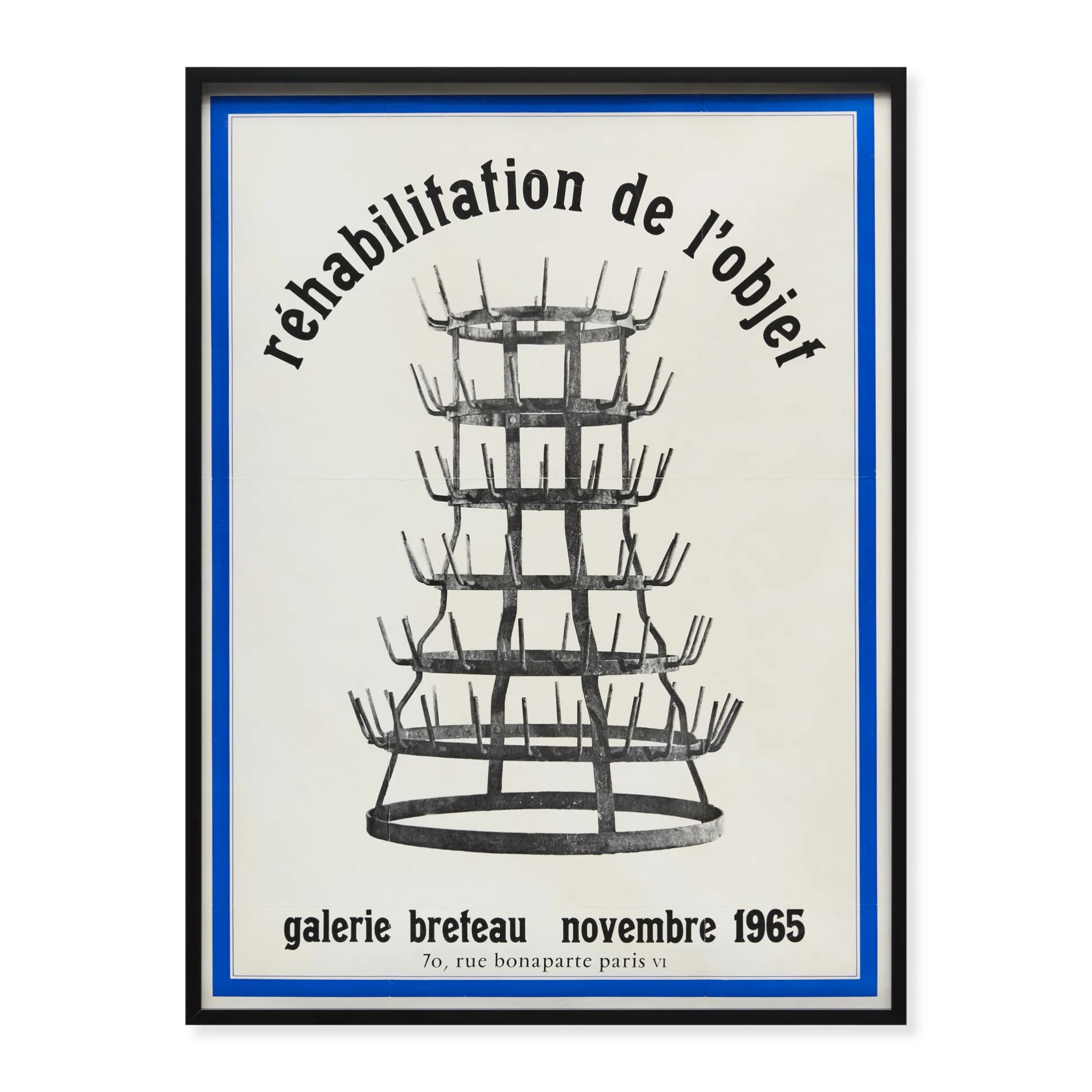 Marcel Duchamp Réhabilitation de l’Objet Framed Poster