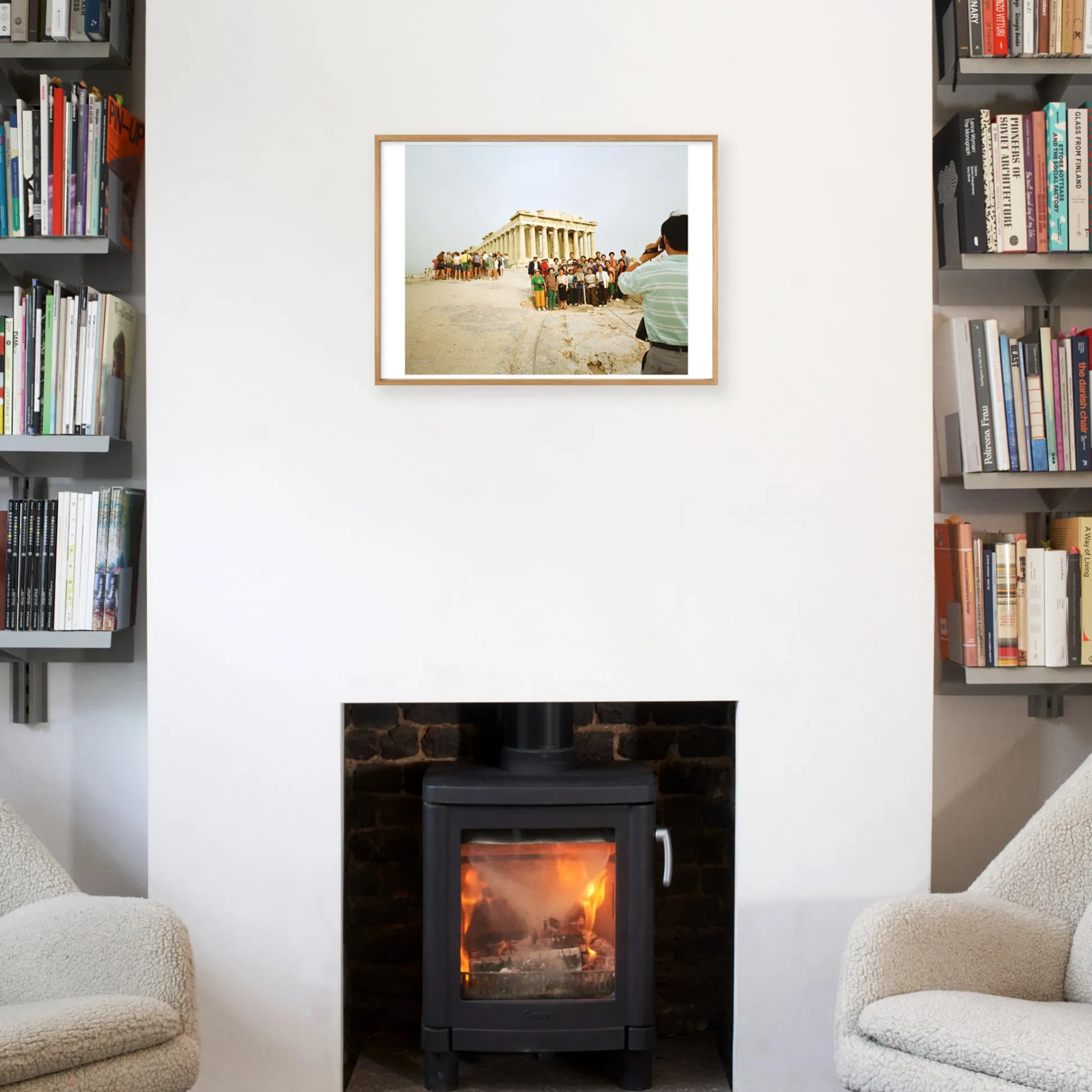 Martin Parr Athens Framed Poster