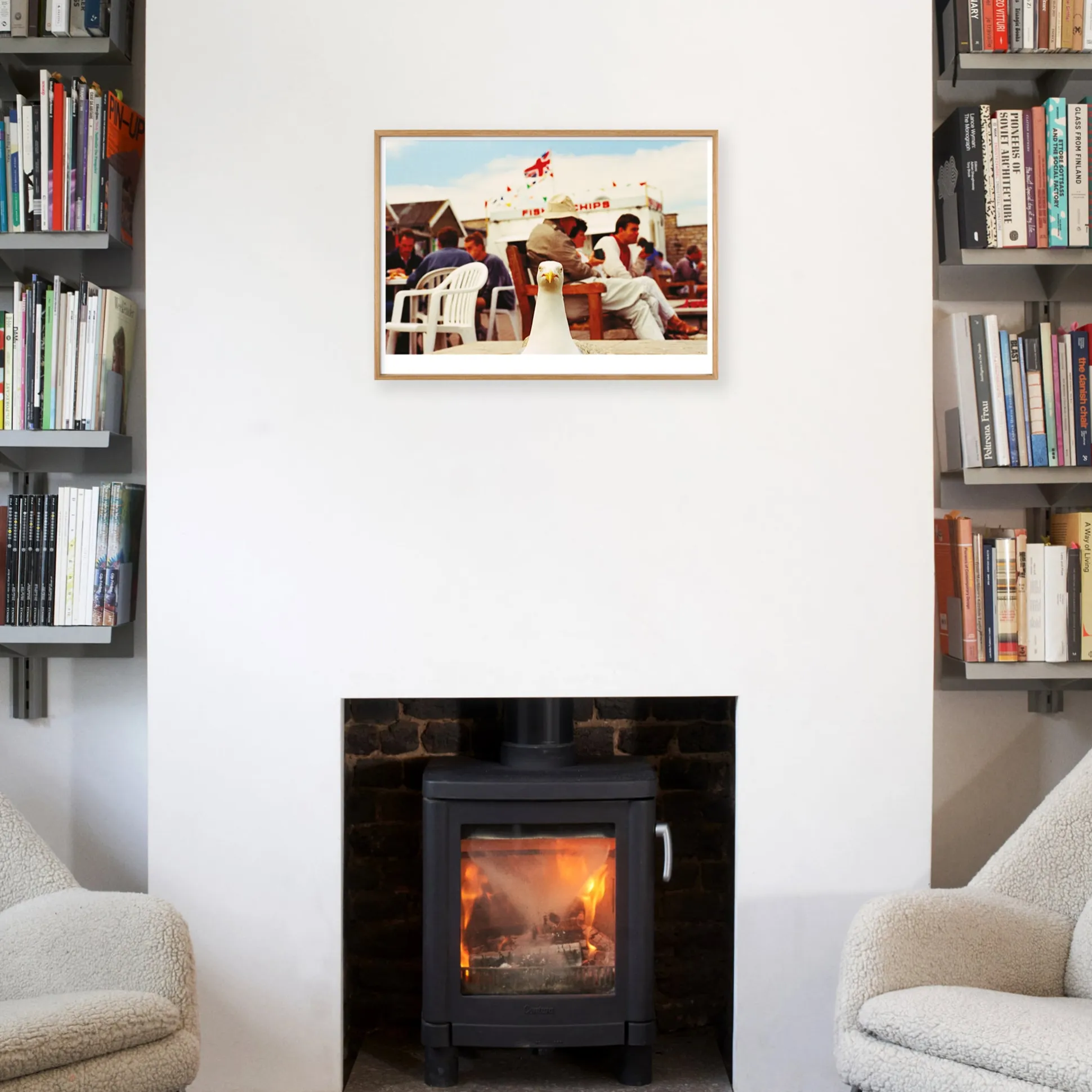 Martin Parr West Bay Framed Poster