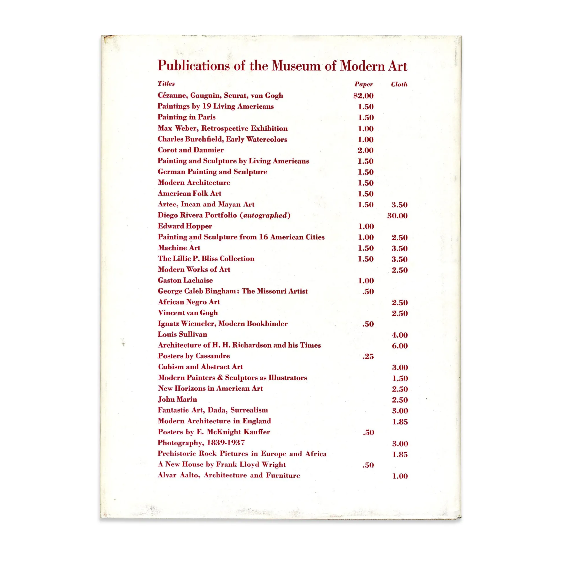 Masters of Popular Painting (1st Edition) - Hardcover