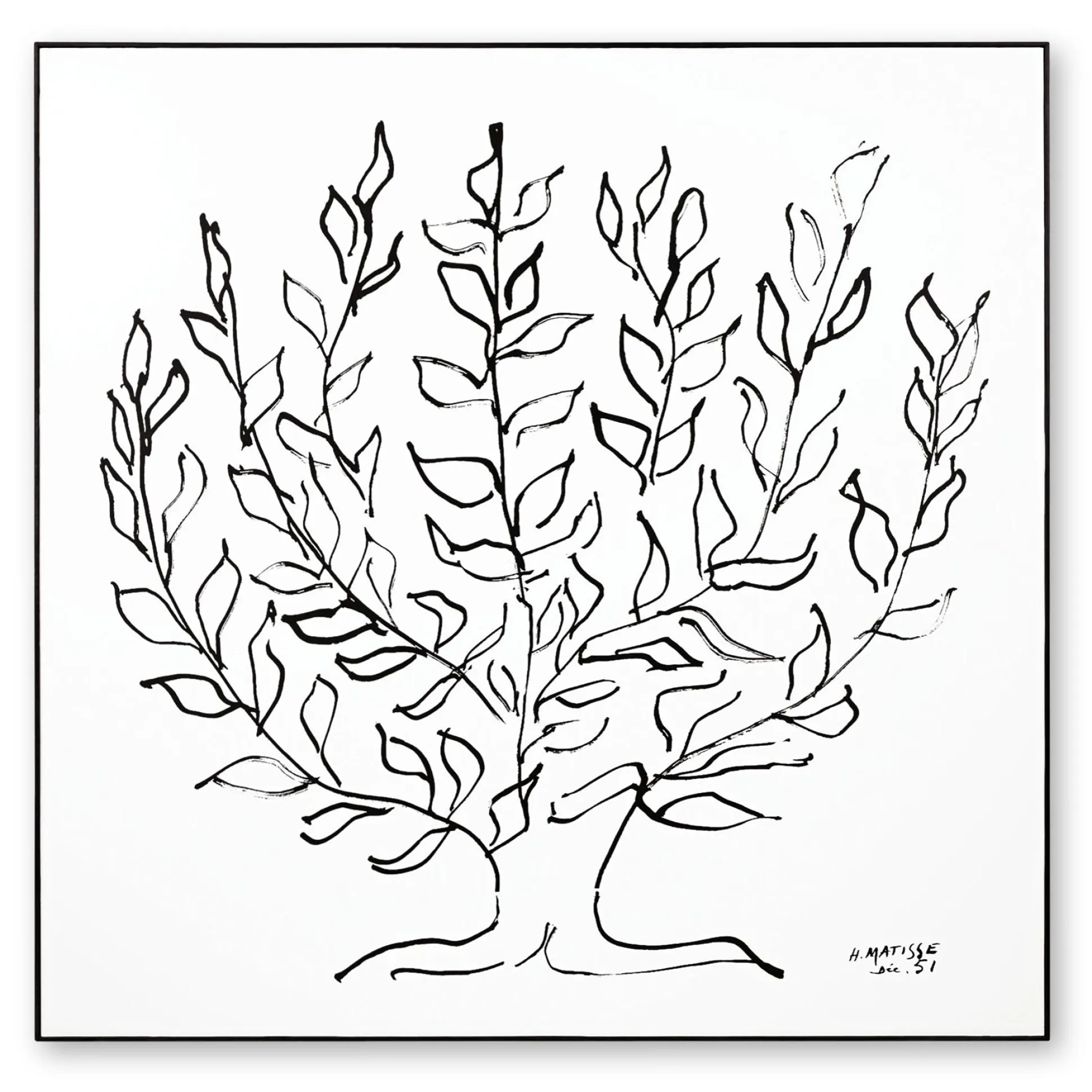 Matisse: Le Platane Framed Print