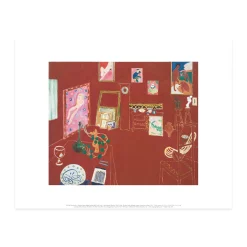 Matisse: The Red Studio Print