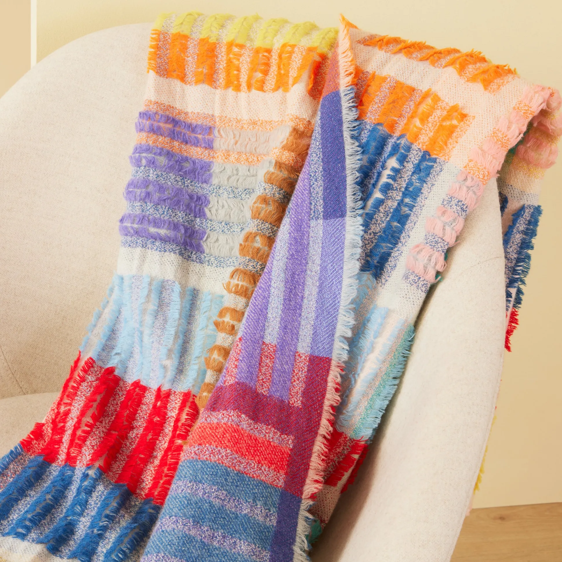 Maze Wool Throw