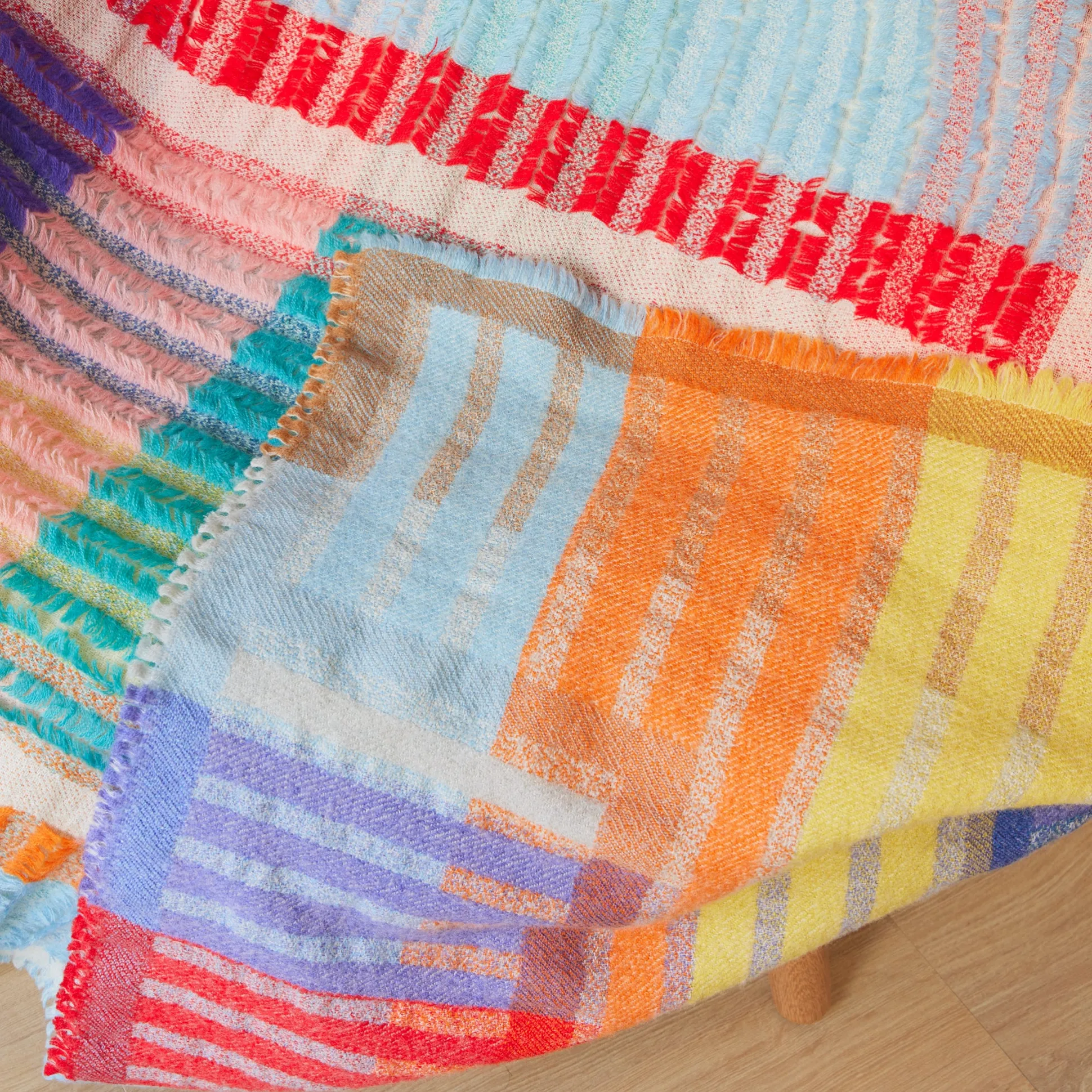 Maze Wool Throw