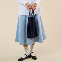 me ISSEY MIYAKE Recycled Polyester Trunk Pleats Bag