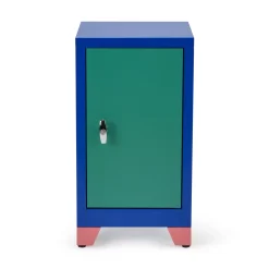 Metal Locker & Side Table