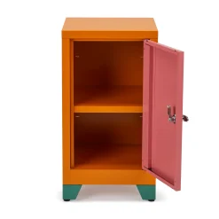 Metal Locker & Side Table