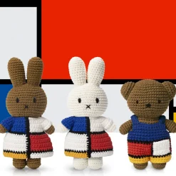 Miffy and Friends Crochet Mondrian Plush Toy