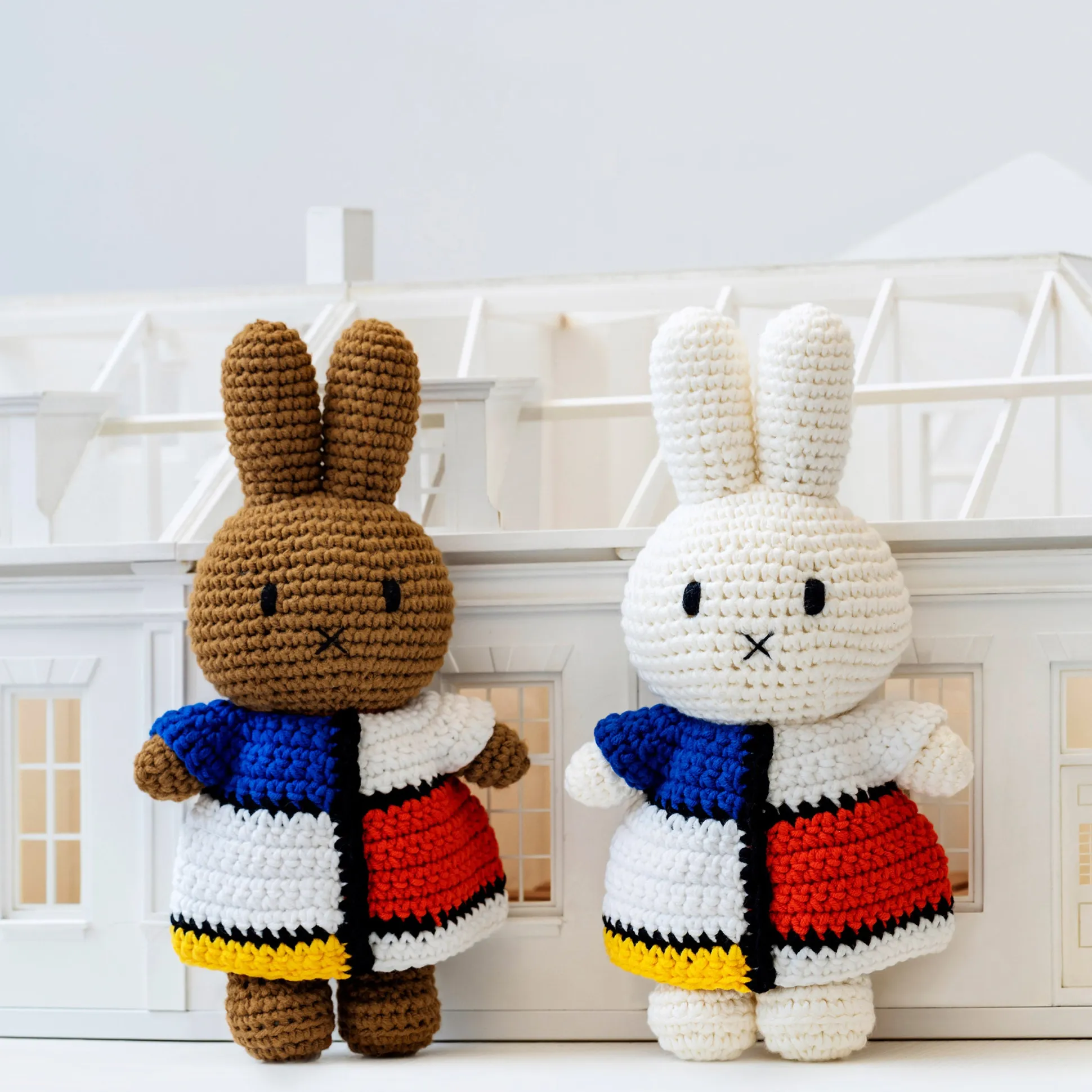 Miffy and Friends Crochet Mondrian Plush Toy