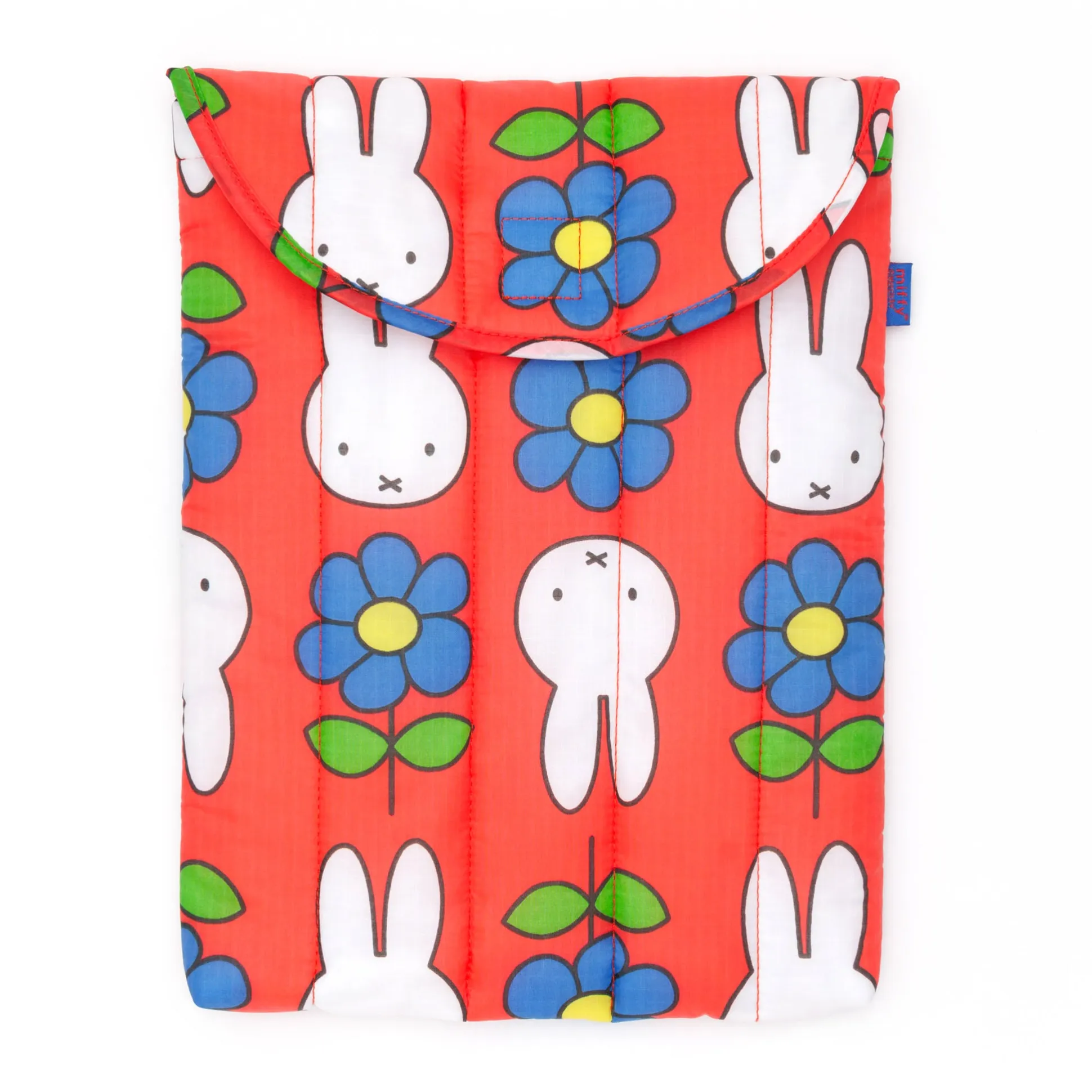 Miffy Baggu Puffy Recycled Nylon Laptop Sleeve