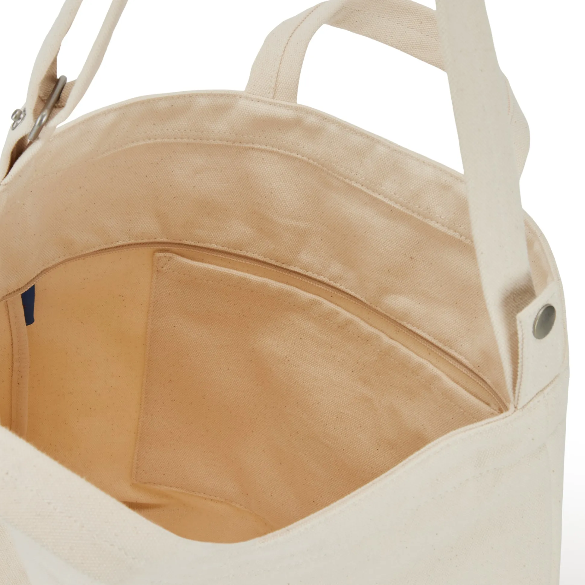 Miffy Baggu Recycled Cotton Horizontal Zip Duck Bag