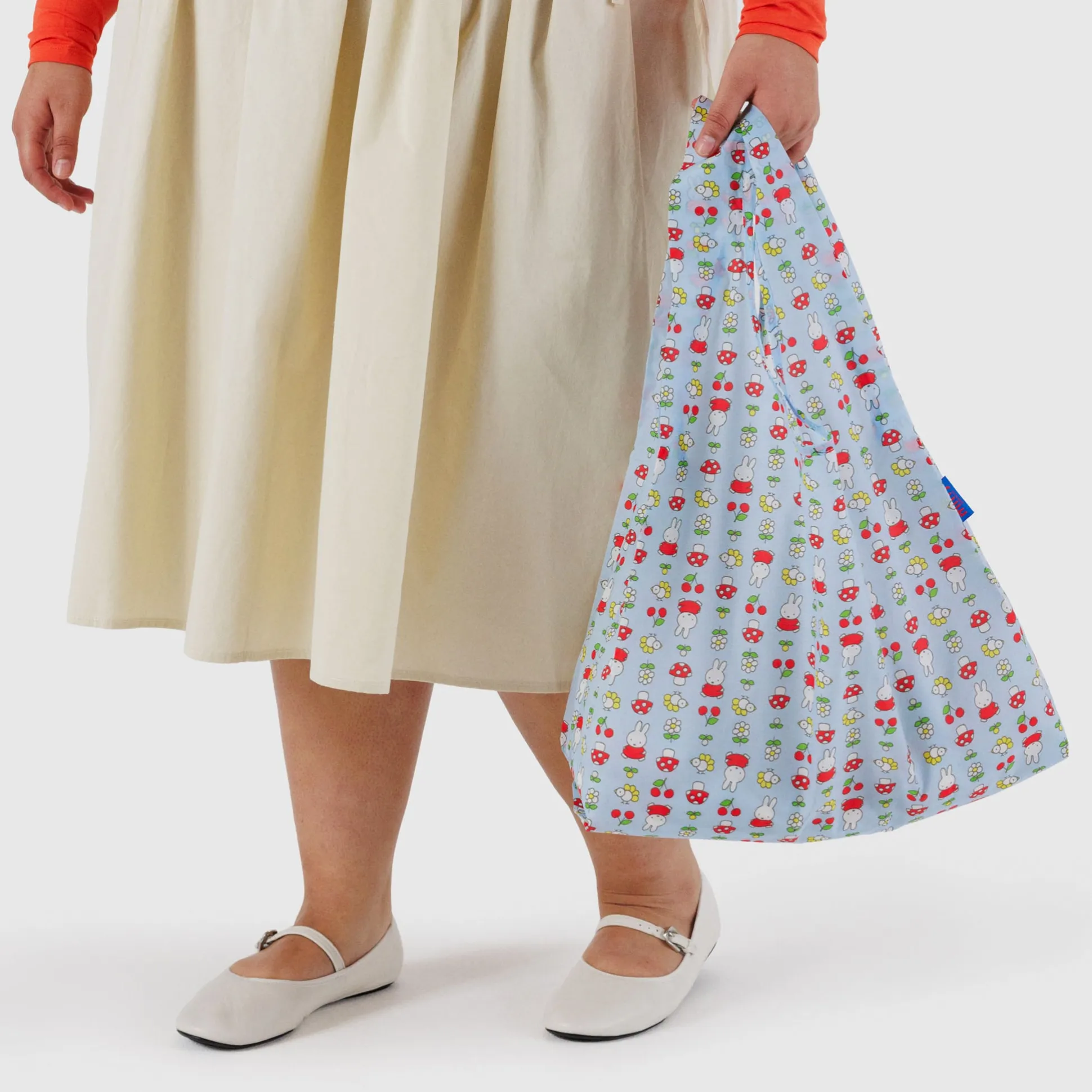 Miffy Baggu Recycled Nylon Standard Tote Bag