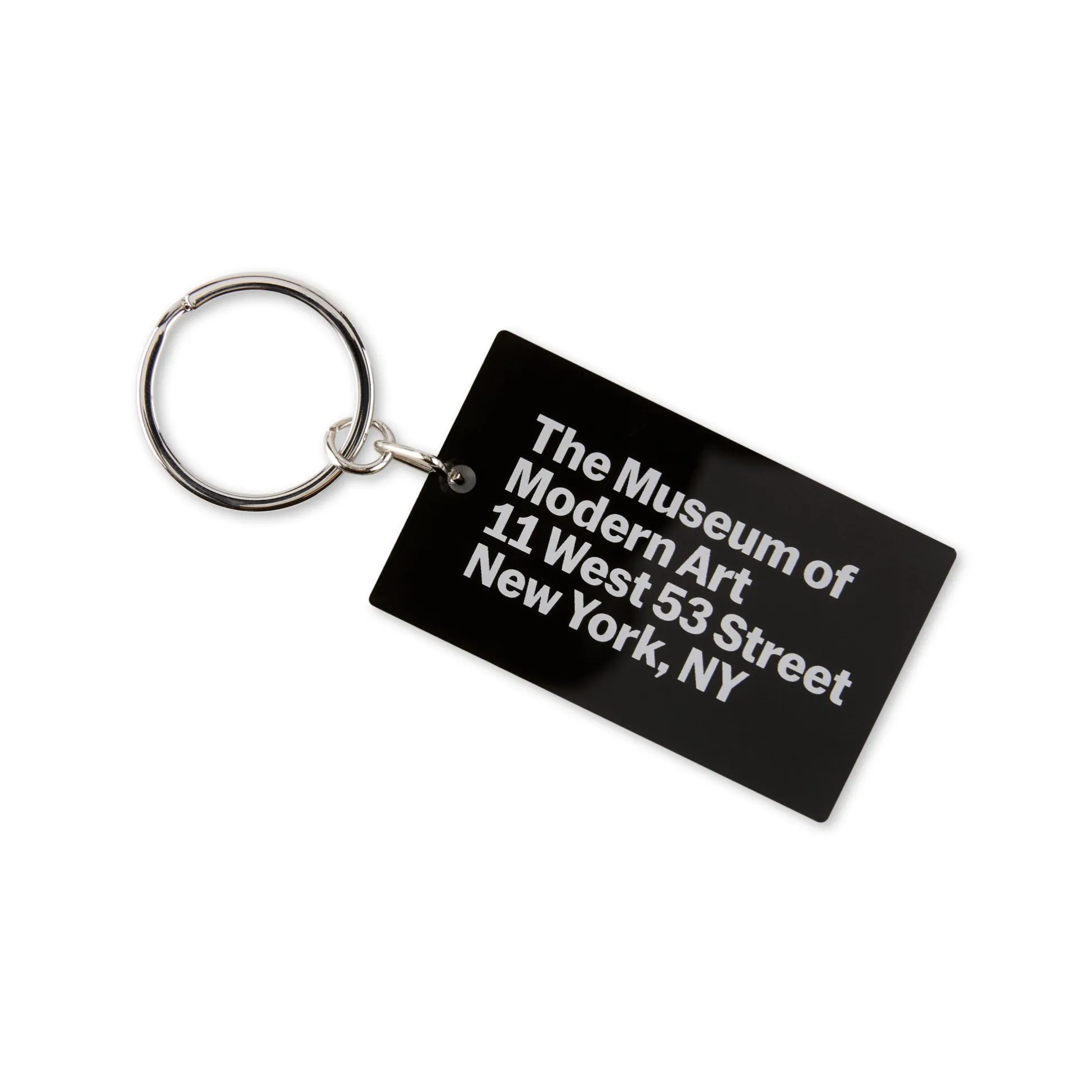 MoMA Acrylic Address Keyring