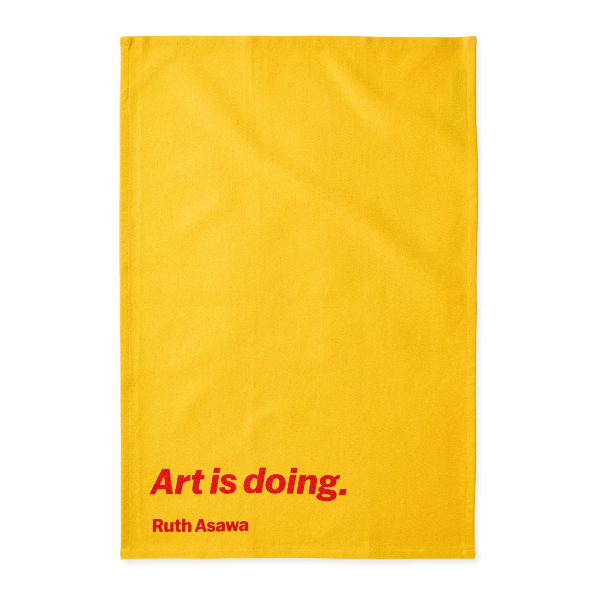 MoMA Artist Quote Cotton Tea Towel