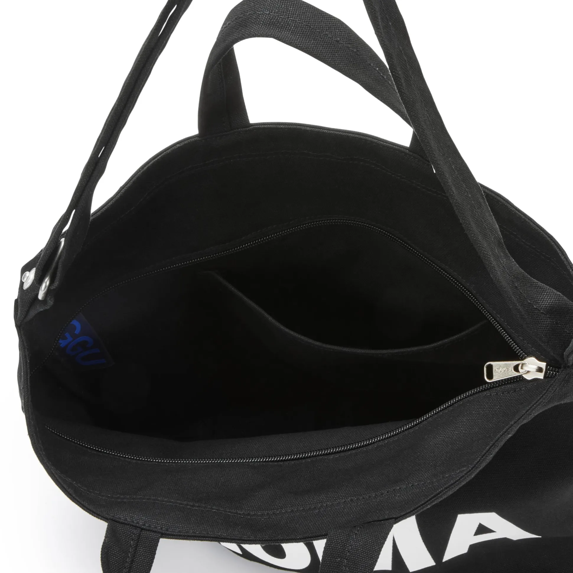 MoMA Baggu Recycled Cotton Horizontal Zip Duck Bag
