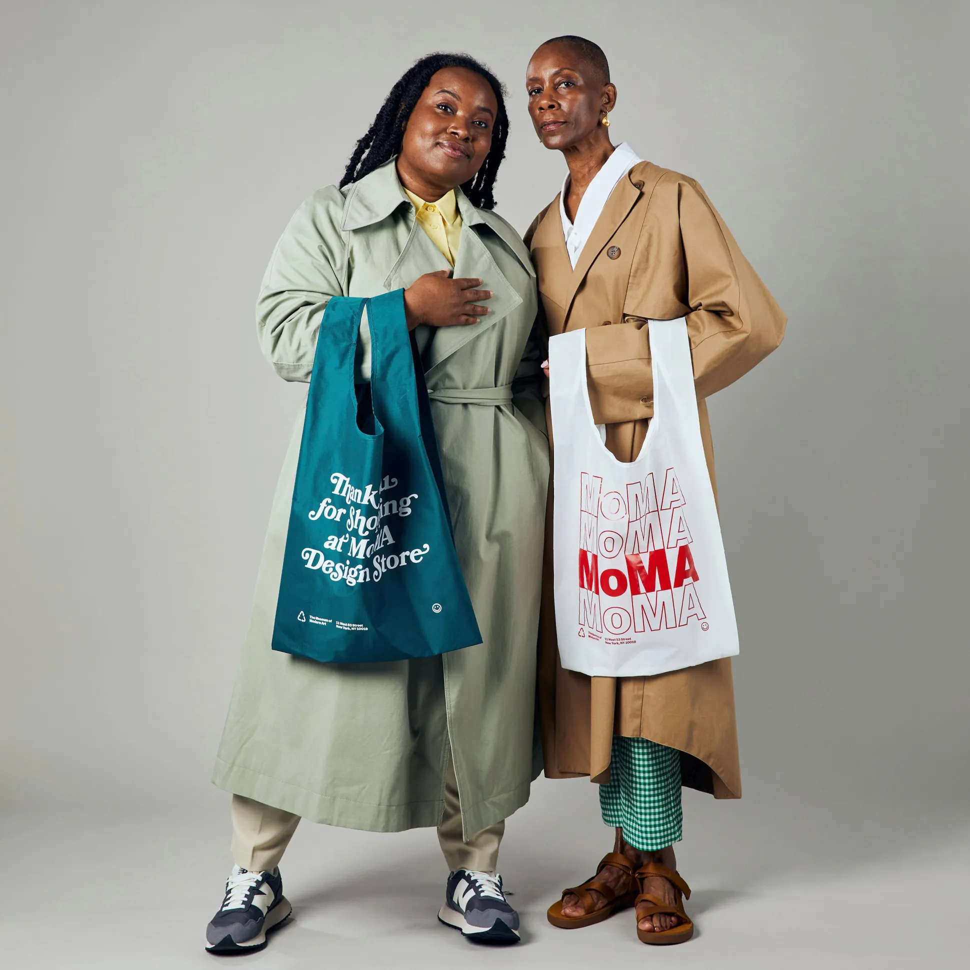 MoMA Baggu Recycled Nylon Standard Tote Bag