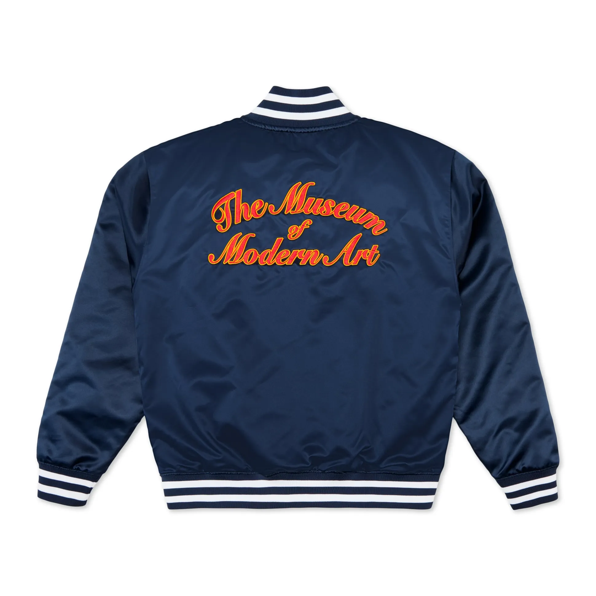 MoMA Champion Satin Bomber Jacket