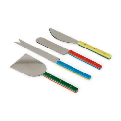 MoMA Color Block Cheese Knives - Set of 4