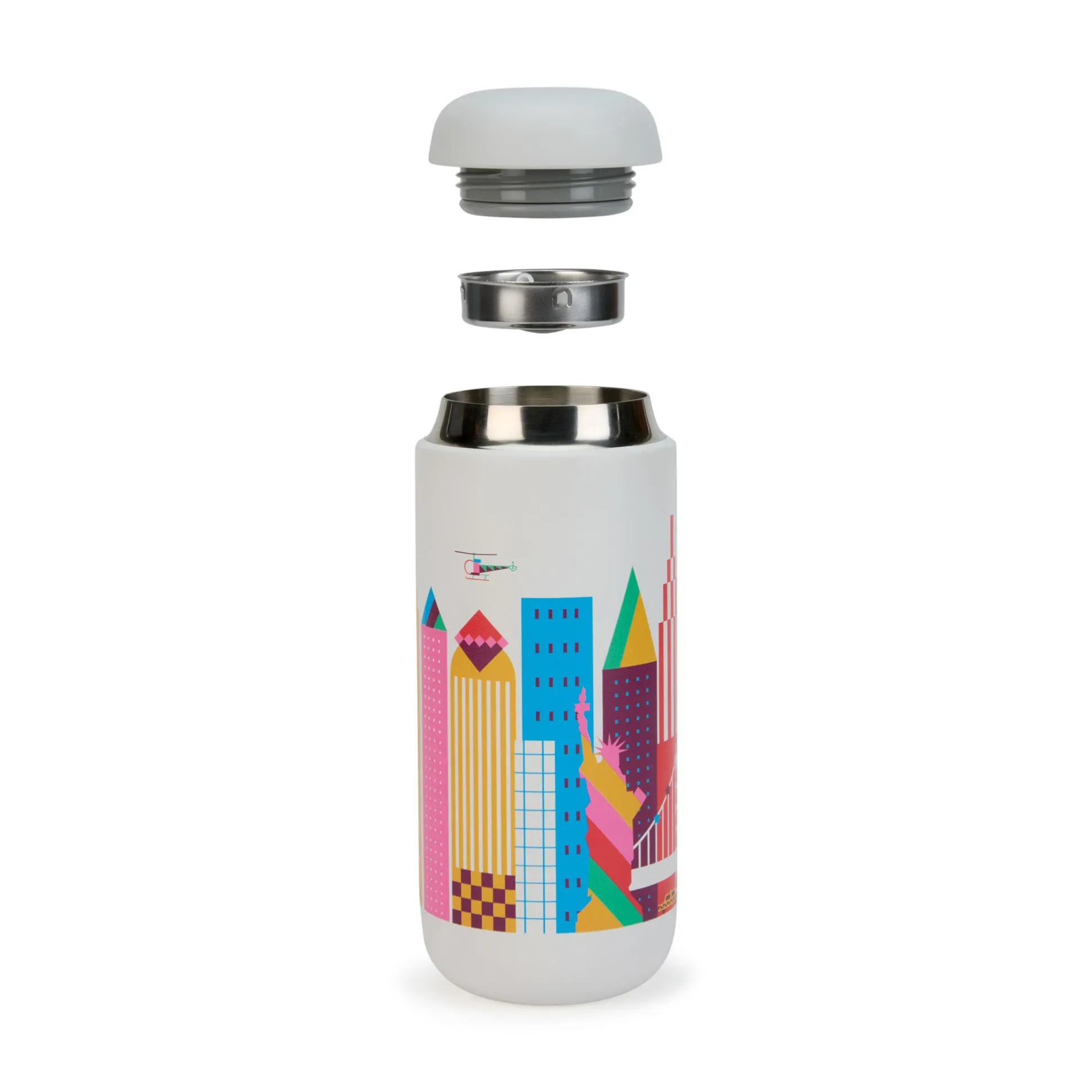 MoMA Pattern Skyline Insulated Travel Mug