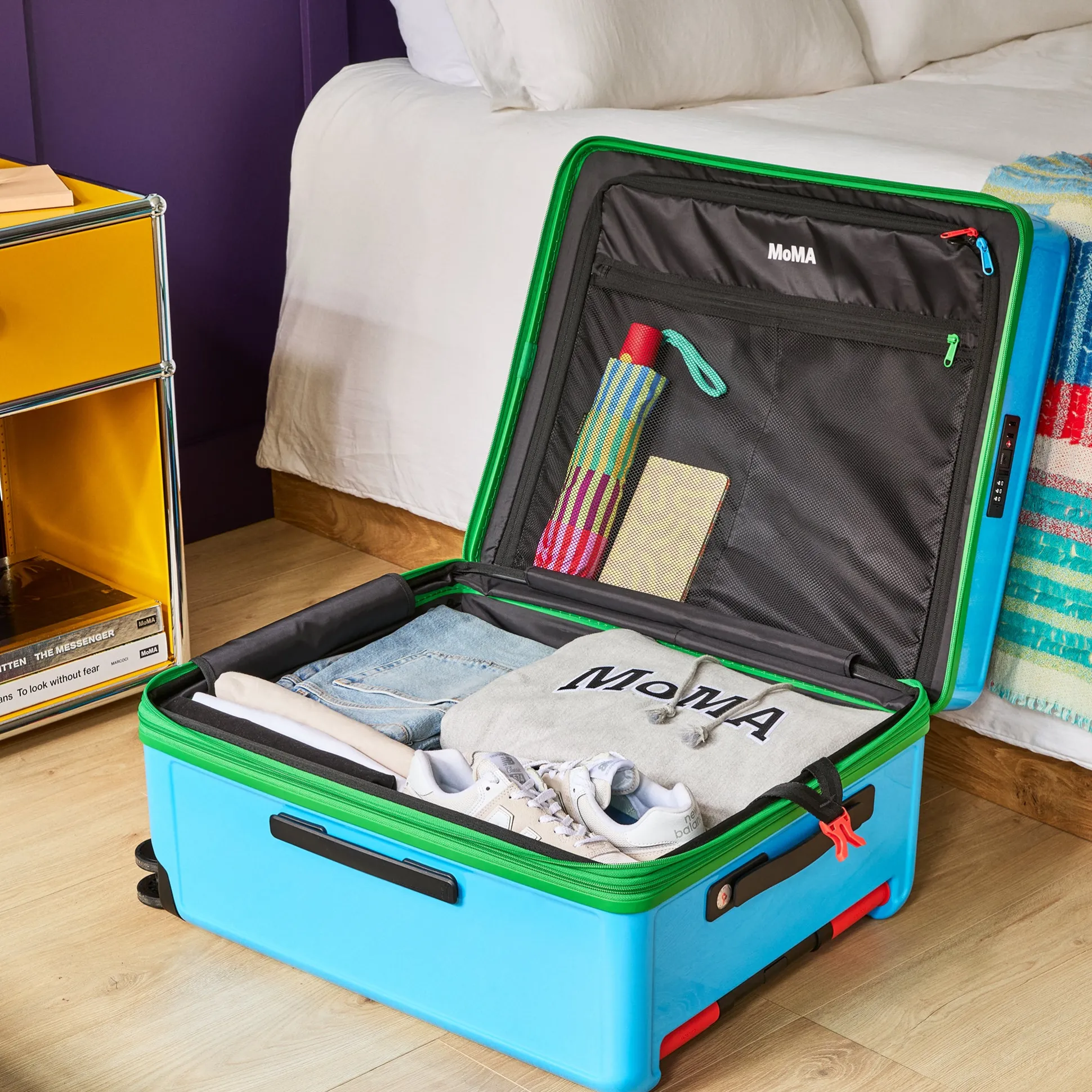 MoMA Rawrow Expandable Suitcase With TT Handle - Check In