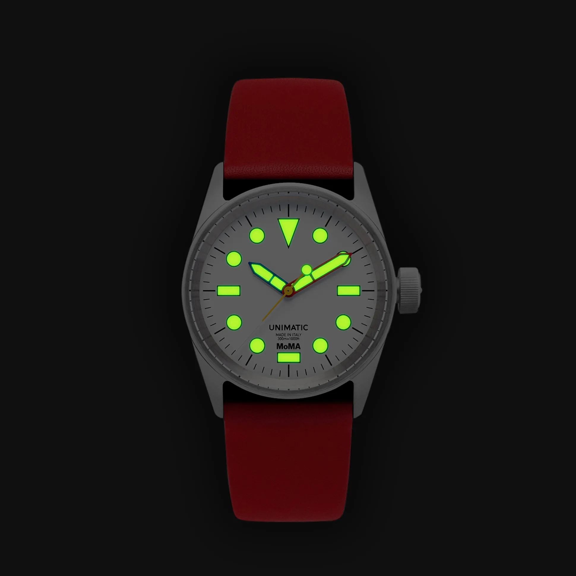 MoMA Unimatic De Stijl Modello Cinque Watch