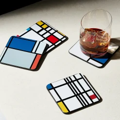 Mondrian Coasters