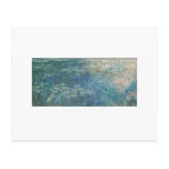 Monet: Water Lilies (Panel 1) Print