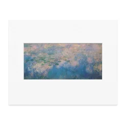 Monet: Water Lilies (Panel 2) Print