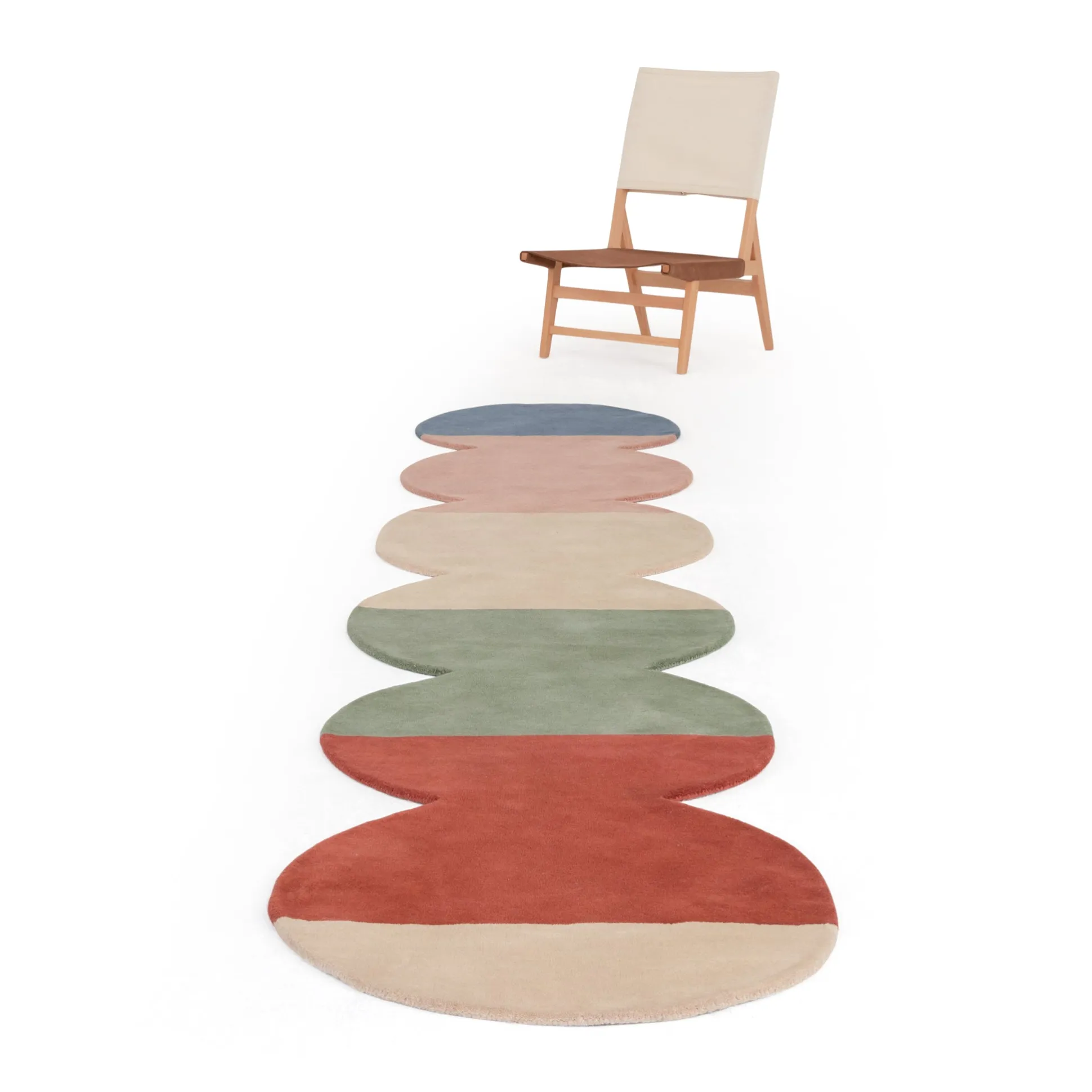 Nanimarquina Pearls Wool Runner - 2' 5 x 6' 7"