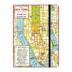 New York City Map Notebook