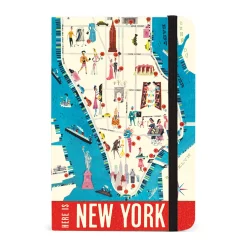 New York City Map Notebook