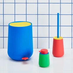 Nova One Color Block Bathroom Accessories - Toilet Brush