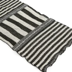 Nuno Stripey Stripe Wool-Cotton Scarf