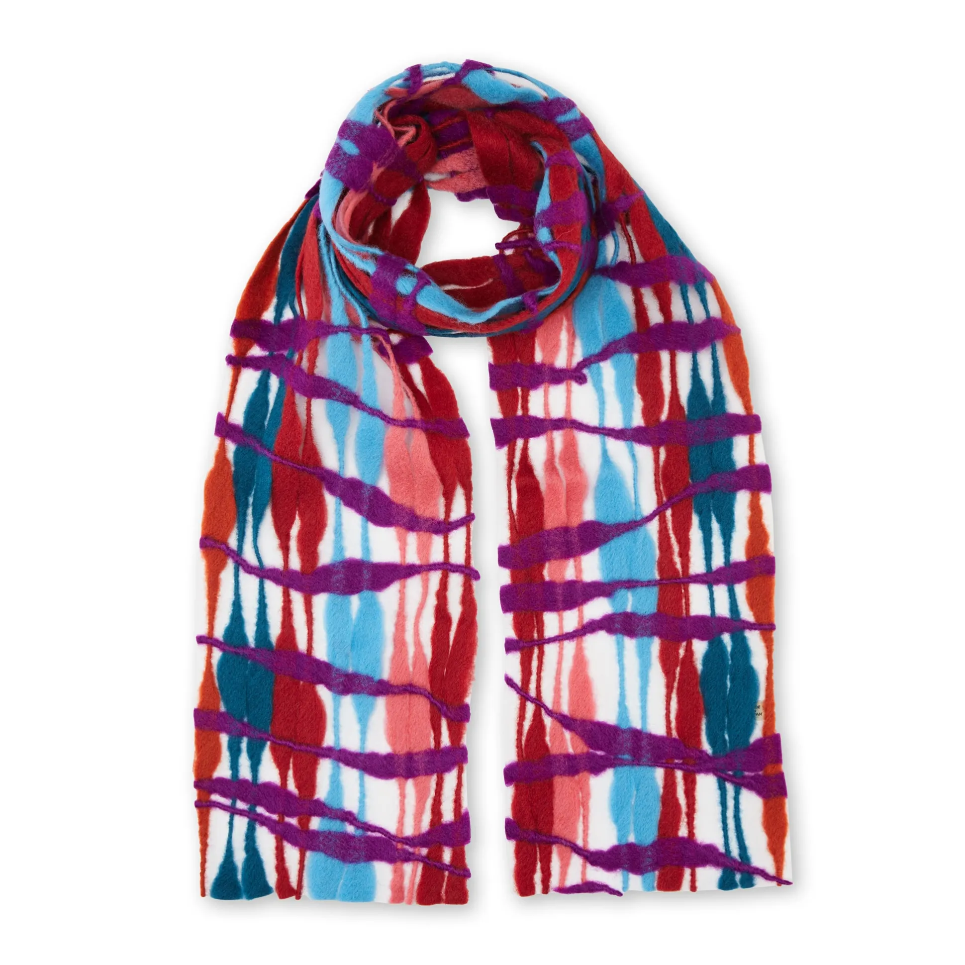 Nuno Threadstray Open-Weave Felted Wool Scarf
