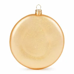 NYC Glass Holiday Ornament - Black and White Cookie