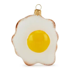 NYC Glass Holiday Ornament - Egg