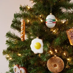 NYC Glass Holiday Ornament - Mozzarella