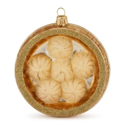 NYC Glass Holiday Ornament - Soup Dumplings