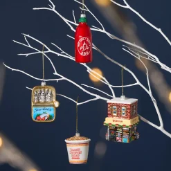 NYC Glass Holiday Ornament - Sriracha