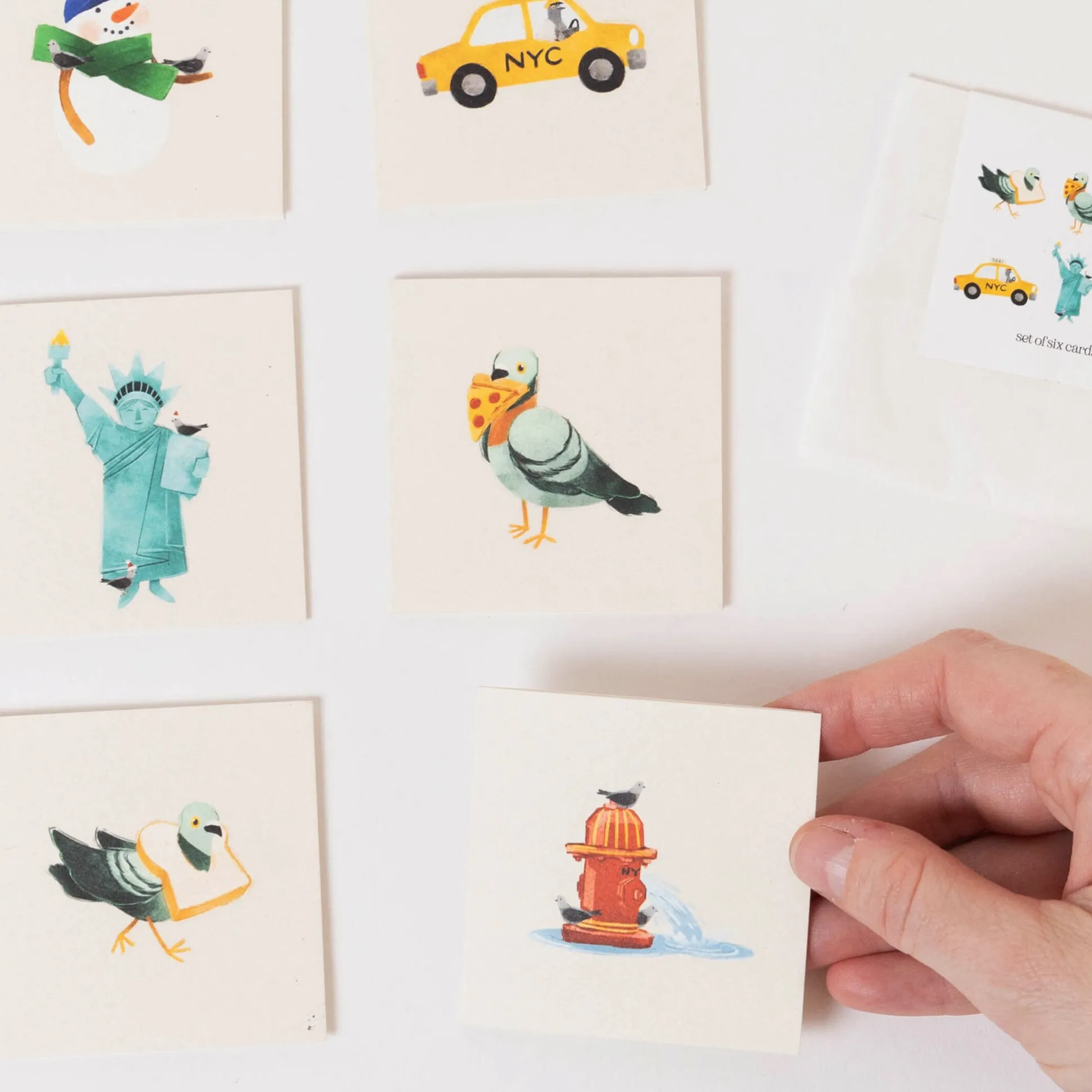 NYC Mini Gift Cards - Set of 6