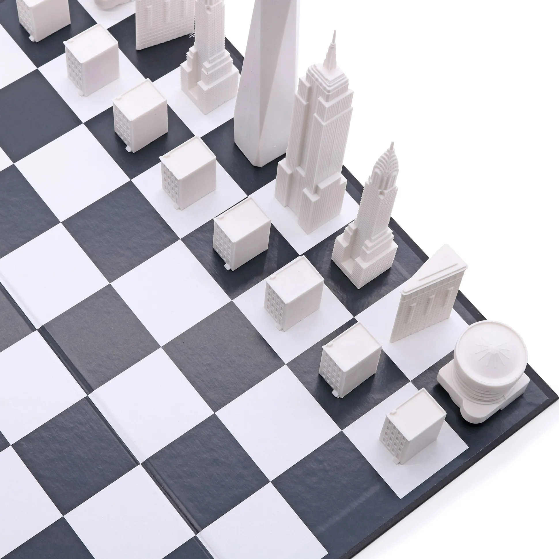 NYC Skyline Chess Set